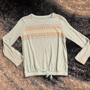 Cat & Jack long sleeve light sweater shirt Sz 6x